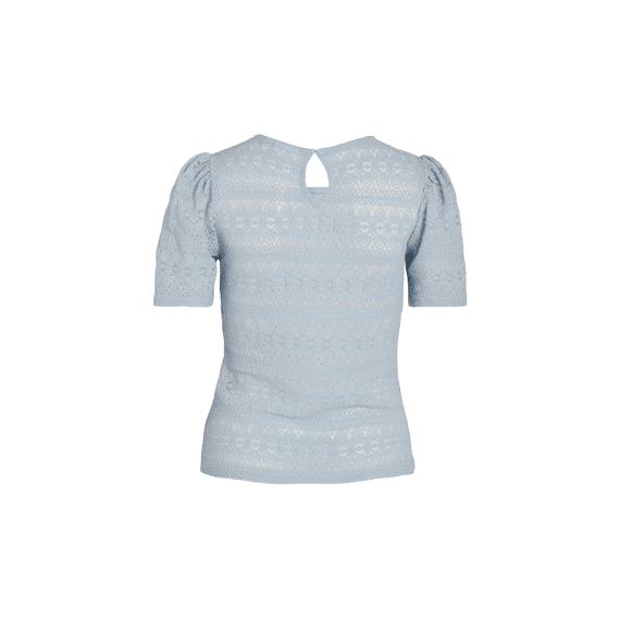 Vila Noos Vichikka Puff O-Neck  S/S Top - Noo