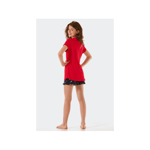 Schiesser Z23 Meisjes Pyjama Kort Zonnebril