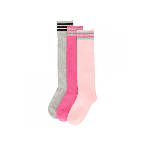 In Control Noos 3-Pack Rib Kneesocks Stripe