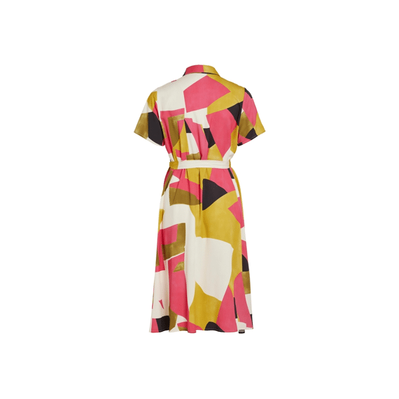 Vila 2306 Visuvita Ton S/S Mid Calf Dress/Su/Ls