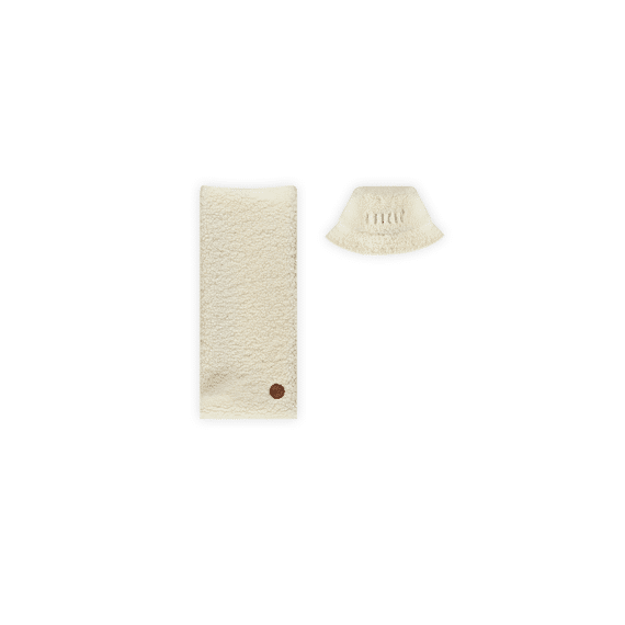 Nobell' W23 Rucket Teddy Scarf+Hat Set