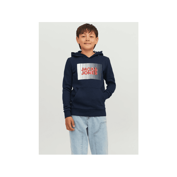 Jack & Jones Kids Noos Jjecorp Logo Sweat Hood Play  Jnr
