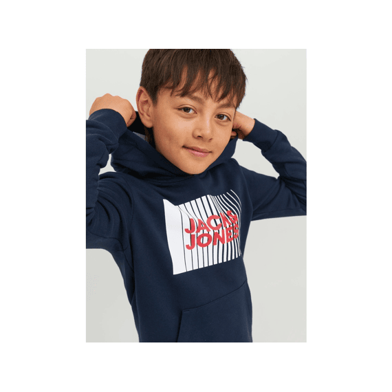 Jack & Jones Kids Noos Jjecorp Logo Sweat Hood Play  Jnr