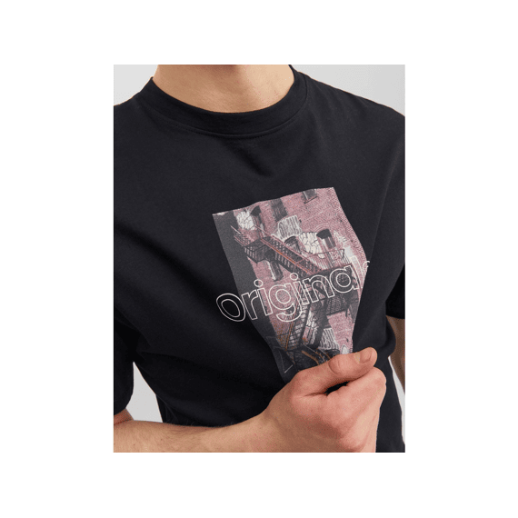 Jack & Jones 2307 Jorvesterbro Photo Ss Tee Crew Necksn