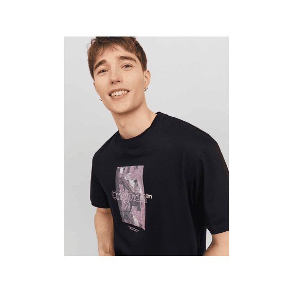 Jack & Jones 2307 Jorvesterbro Photo Ss Tee Crew Necksn