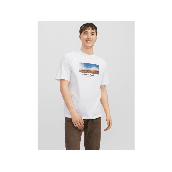 Jack & Jones 2307 Jorvesterbro Photo Ss Tee Crew Necksn