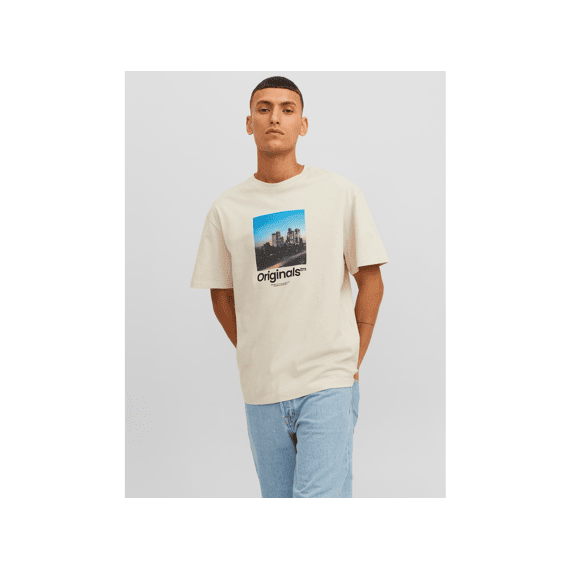 Jack & Jones 2307 Jorvesterbro Photo Ss Tee Crew Necksn