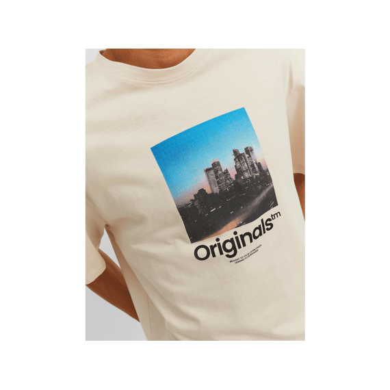Jack & Jones 2307 Jorvesterbro Photo Ss Tee Crew Necksn