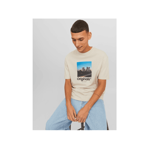 Jack & Jones 2307 Jorvesterbro Photo Ss Tee Crew Necksn