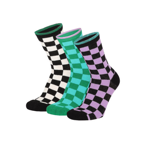 Apollo W23 Girls Computer Socks 3-Pack