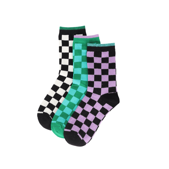 Apollo W23 Girls Computer Socks 3-Pack