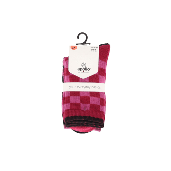 Apollo W23 Girls Computer Socks 3-Pack
