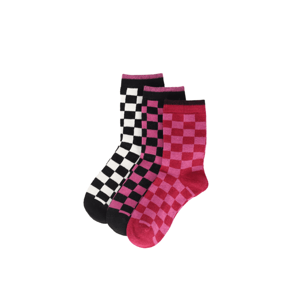 Apollo W23 Girls Computer Socks 3-Pack