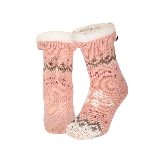 Apollo W23 Ladies Home Socks With Fur