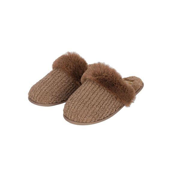 Apollo W23 Ladies Home Slipper Rib Teddy