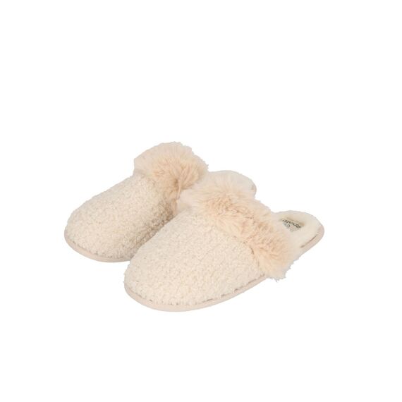 Apollo W23 Ladies Home Slipper Rib Teddy