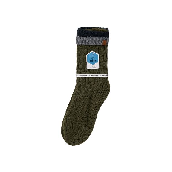 Apollo W23 Men Home Socks With Fur 1-Pack