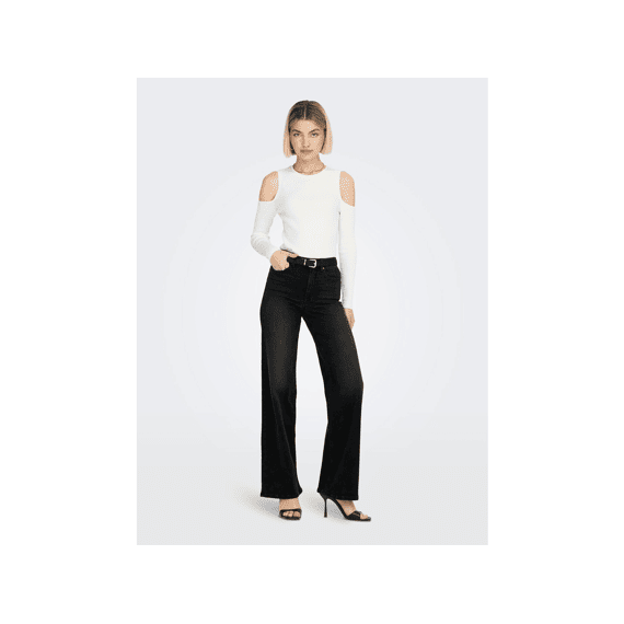 Only Noos Onlmadison Blush Hw Wide Dnm Cro099