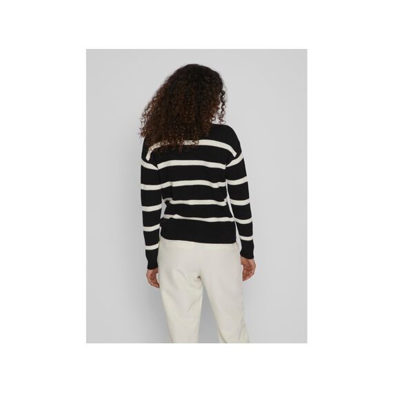 Vila Noos Viril Mockneck L/S  Knit Rib Top 2-