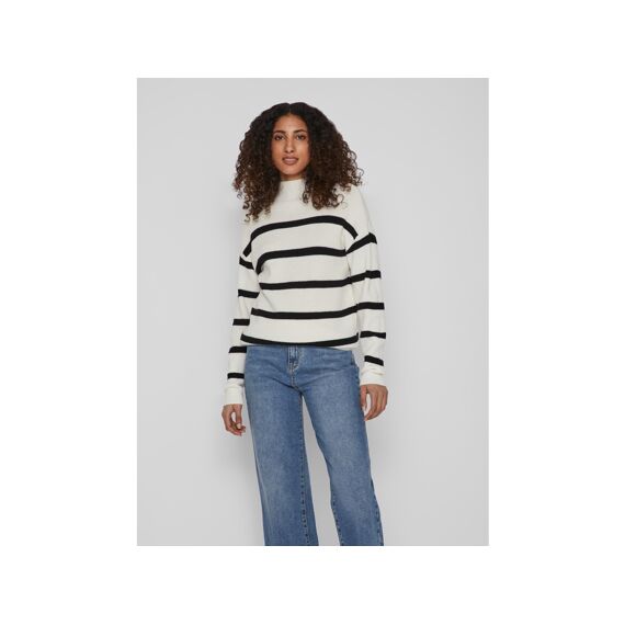 Vila Noos Viril Mockneck L/S  Knit Rib Top 2-