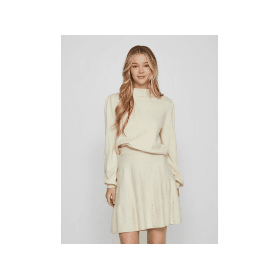 Vila Noos Viril Turtle-Nk Balloon L/S Top