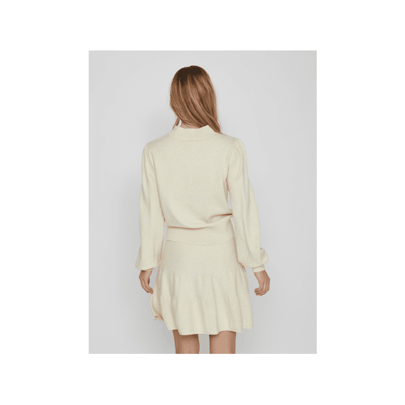 Vila Noos Viril Turtle-Nk Balloon L/S Top