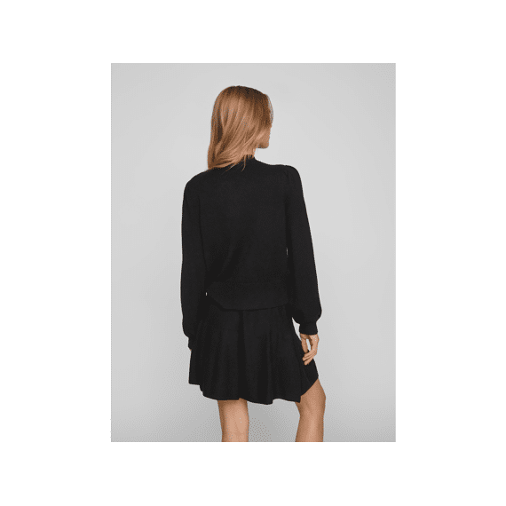 Vila Noos Viril Turtle-Nk Balloon L/S Top