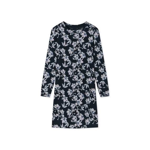 Schiesser W23 Slaapshirt Lange Mouwen Modal Bloemenprint