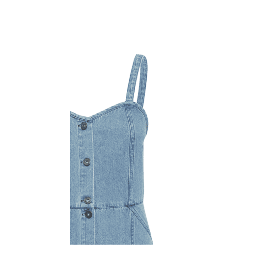 Ichi Z24 Ihconcor Dr Denim Dress Dress