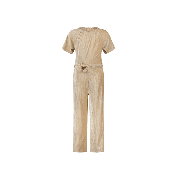 Flo Z24 Girls Velvet Plisse Jumpsuit