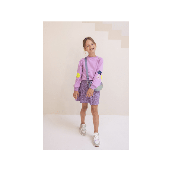Flo Z24 Girls Ls Sweat Top Sequinces