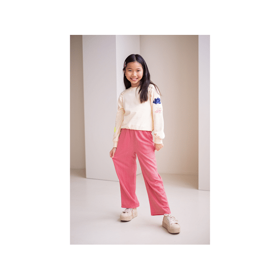 Flo Z24 Girls Ls Sweat Top Sequinces