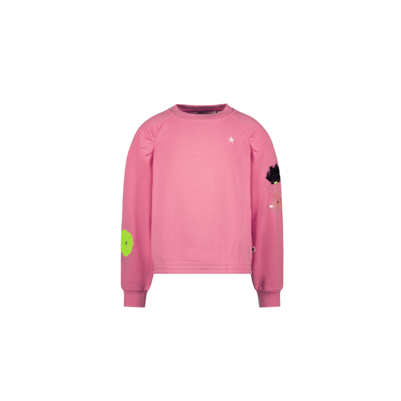 Flo Z24 Girls Ls Sweat Top Sequinces