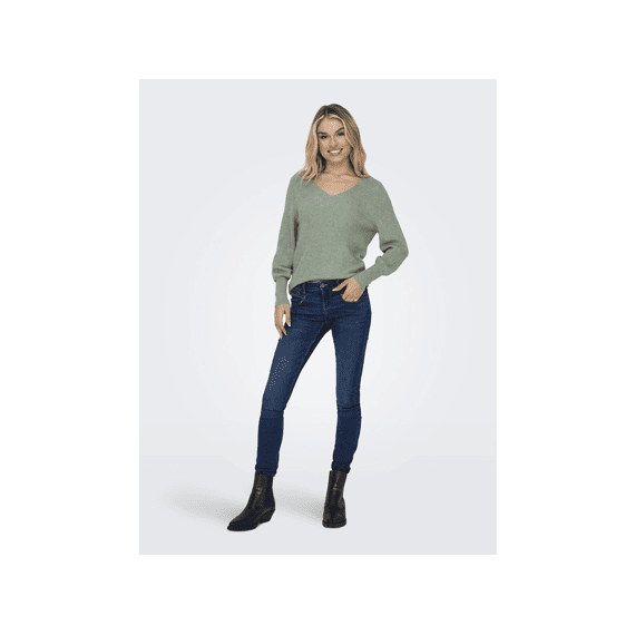 Only Noos Onlatia L/S V-Neck Cuff Knt