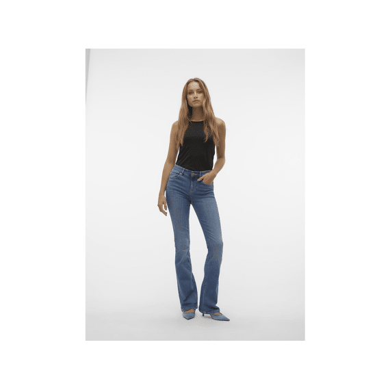 Vero Moda Noos Vmflash Mr Flared Jeans Li347 Ga
