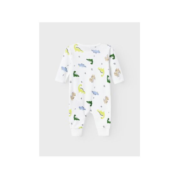 Name It New Born Noos Nbmnightsuit Zip Wild Lime Dino