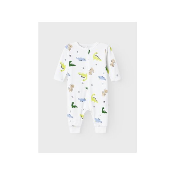 Name It New Born Noos Nbmnightsuit Zip Wild Lime Dino