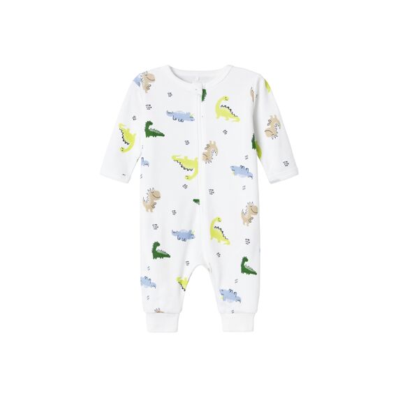 Name It New Born Noos Nbmnightsuit Zip Wild Lime Dino