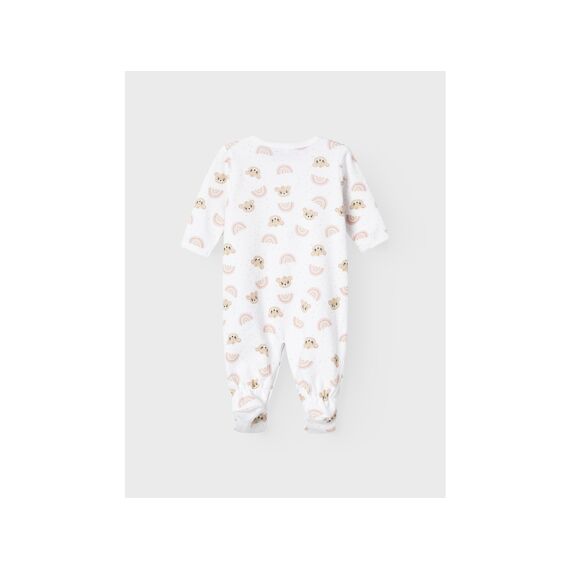 Name It New Born 2312 Nbfnightsuit W/F Orchid Pink Teddy