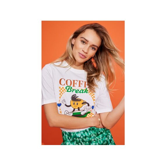 Only 2401 Onldina Life S/S Boxy Coffee Top Box Jrs