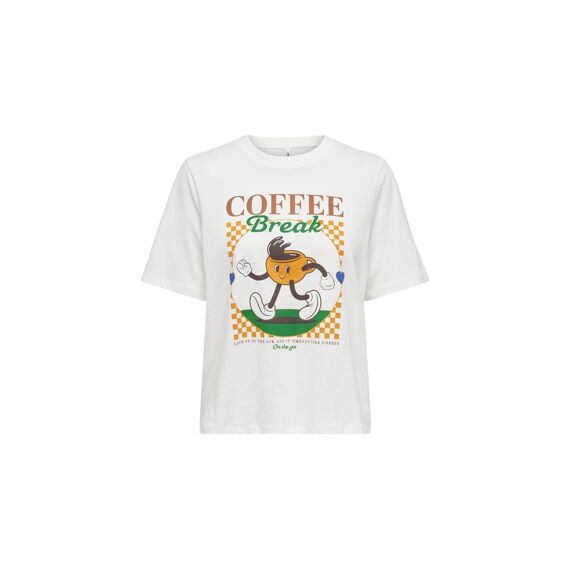 Only 2401 Onldina Life S/S Boxy Coffee Top Box Jrs