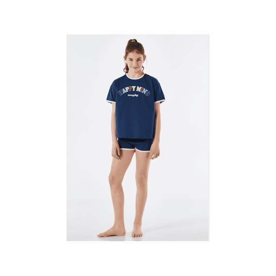 Schiesser Z24 Pyjama Kort Strepen