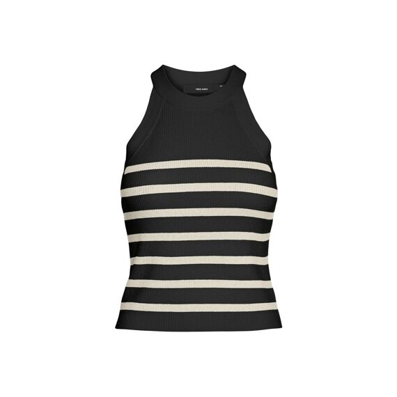 Vero Moda Noos Vmsaba Rib Sl O-Neck Top Ga