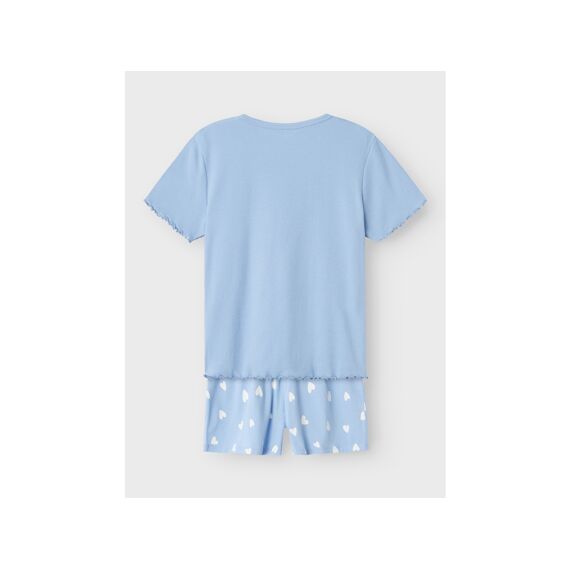 Name It Kids 2402 Nkfnightset Ss Hearts Rib