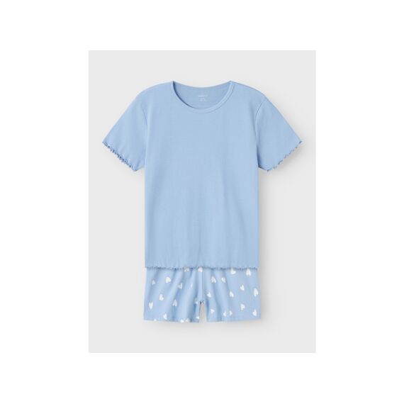 Name It Kids 2402 Nkfnightset Ss Hearts Rib