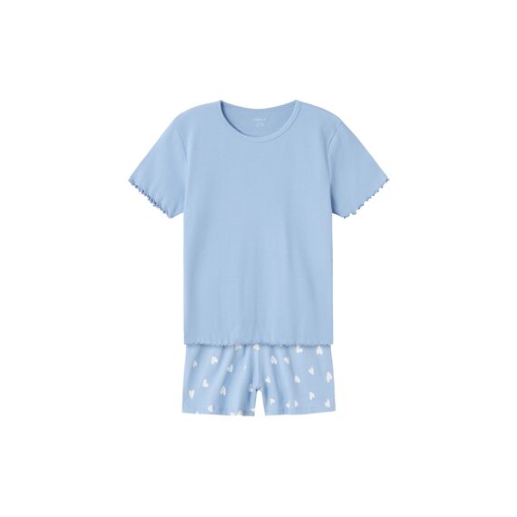 Name It Kids 2402 Nkfnightset Ss Hearts Rib