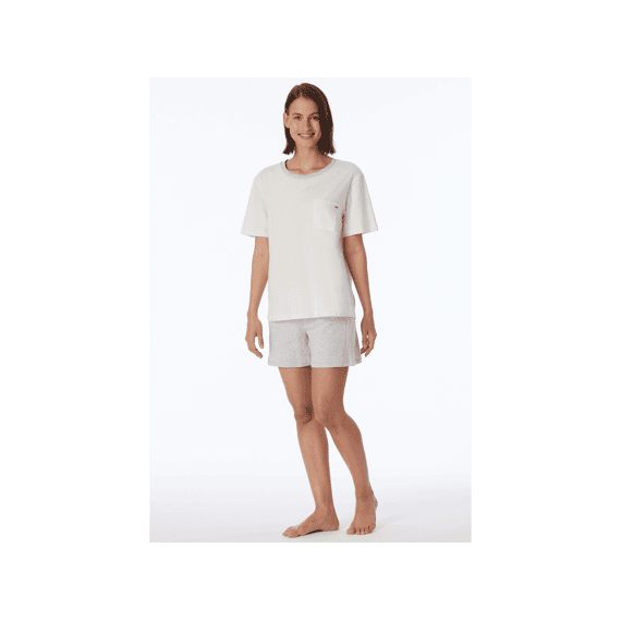 Schiesser Z24 Dames Pyjama Kort Katoen