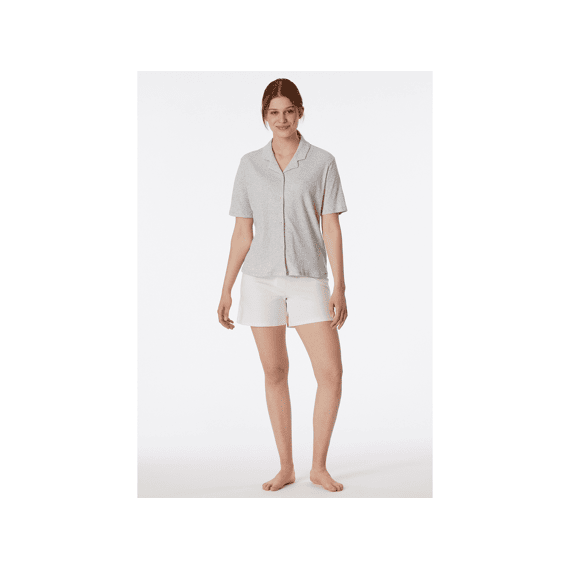 Schiesser Z24 Dames Pyjama Kort Dubbelrib