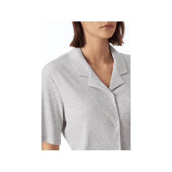 Schiesser Z24 Dames Pyjama Kort Dubbelrib