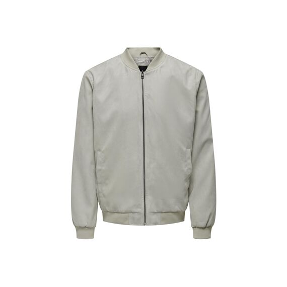 Only & Sons 2402 Onslucas Fake Suede Bomber Otw